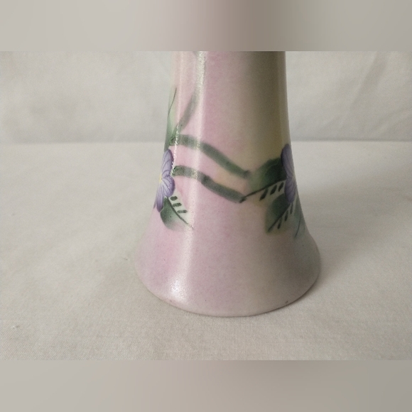 Antique Hand Painted Porcelain Gold Gilded Hat Pin Holder - PRISTINE - Picture 6 of 14